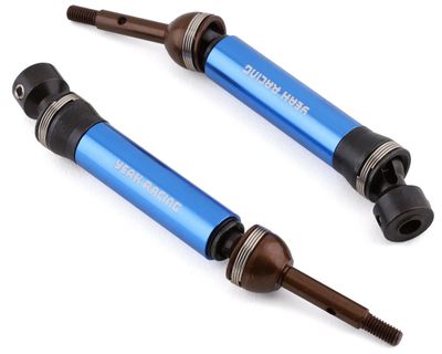 YEA-TRSL-015RBU, Yeah Racing HD Rear Driveshafts for Traxxas Slash/Stampede 4x4 (Blue)