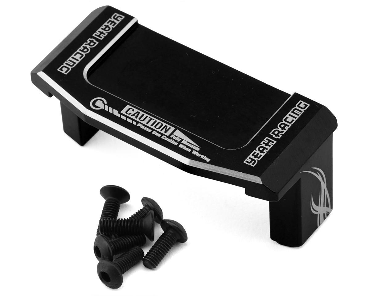 Yeah Racing Tamiya TT-02 CNC-Machined Aluminum Servo Mount (Black)
