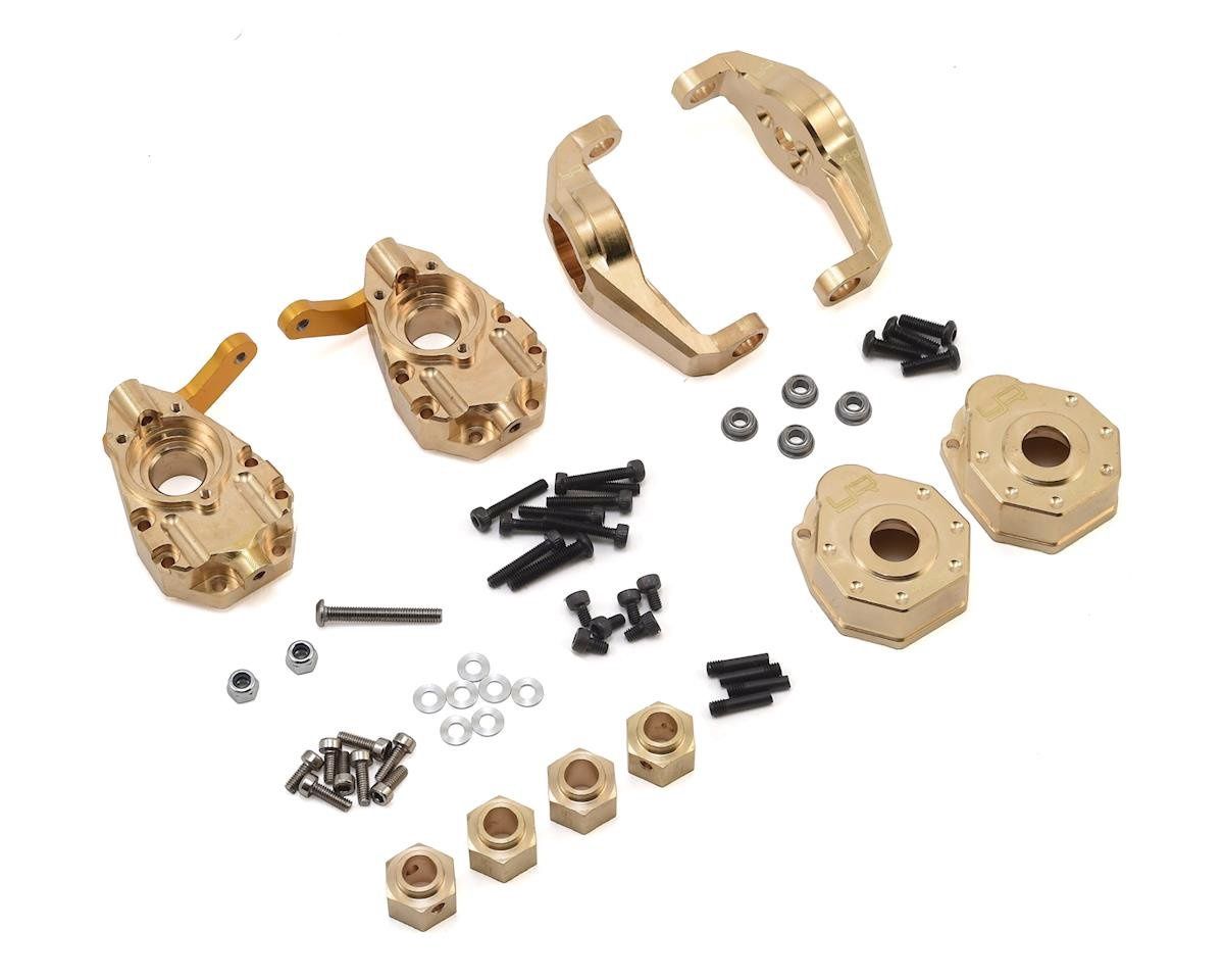 Yeah Racing Brass Upgrade Parts Set for Traxxas TRX-4 (177g)