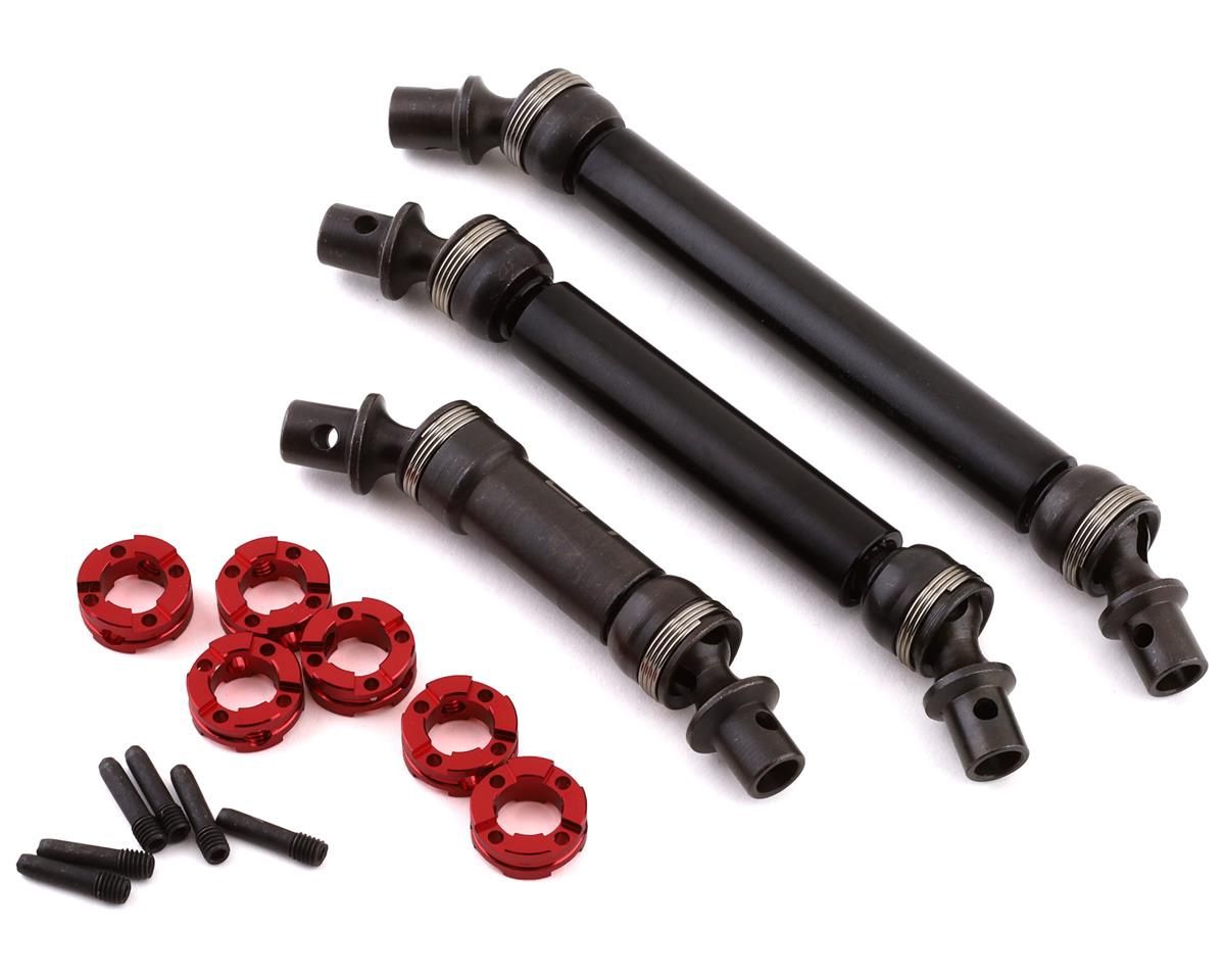 Yeah Racing HD Metal 6x6 Front &amp; Rear Centershaft Set for Traxxas TRX-6