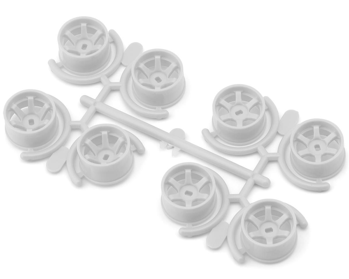 Yeah Racing Mini-Z AWD 11mm 5-Spoke Wide Rims Set (White)