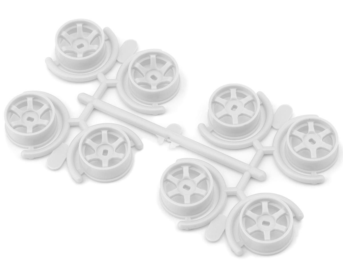 Yeah Racing Mini-Z AWD 8.5mm 5-Spoke Narrow Rims Set (White)