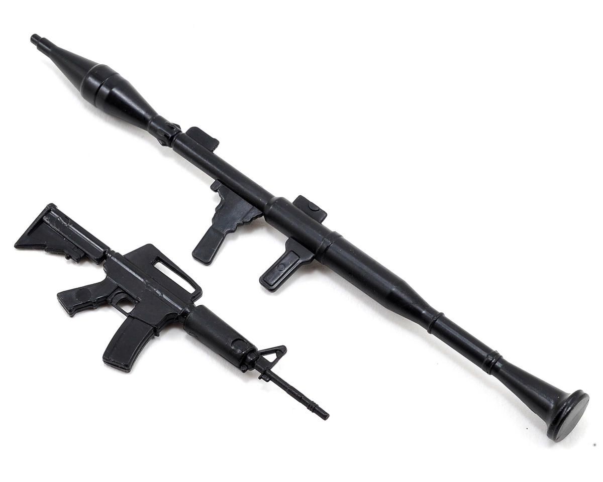 Yeah Racing 1/10 Crawler Scale Accessory Set (Rifle &amp; RPG)