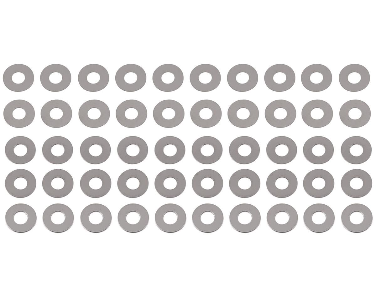 Yeah Racing 3x7mm Stainless Washer Shim Set (50) (0.1, 0.15, 0.2, 0.25, 0.3mm)