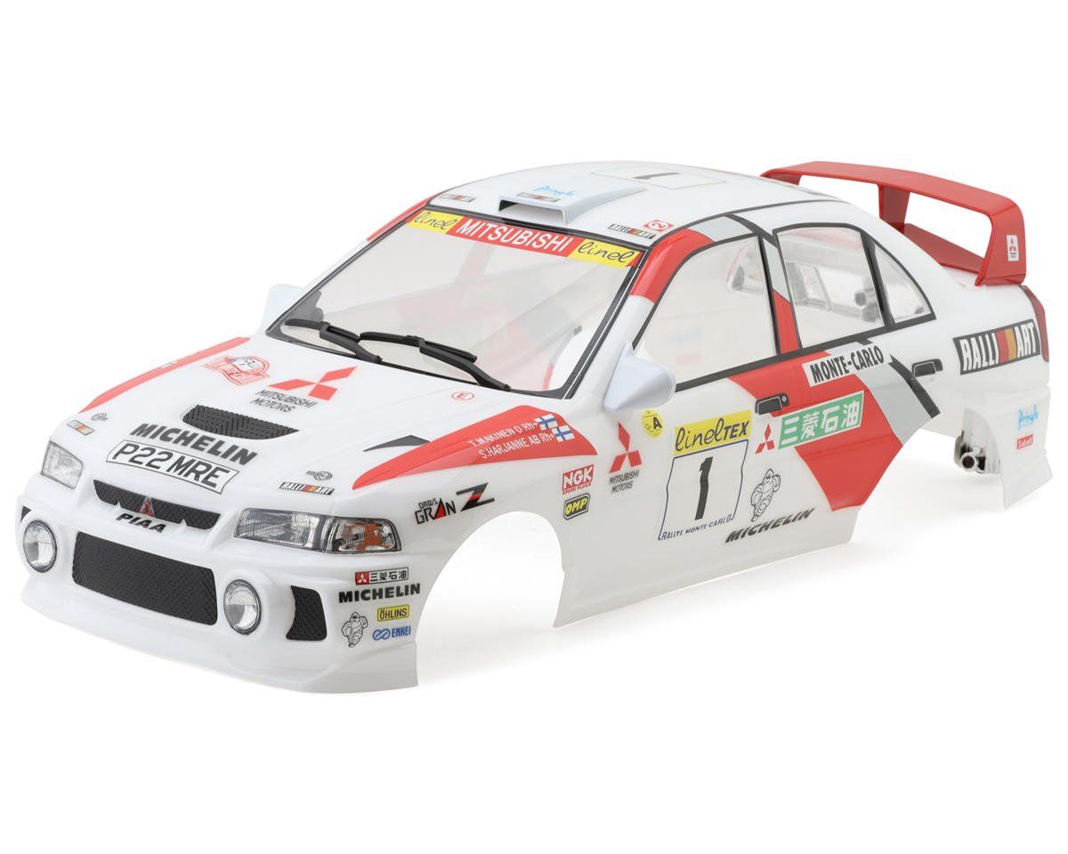 Yeah Racing Mitubishi Lancer EVO IV Rally Catalunya 1997 #1 1/10 Pre-Painted