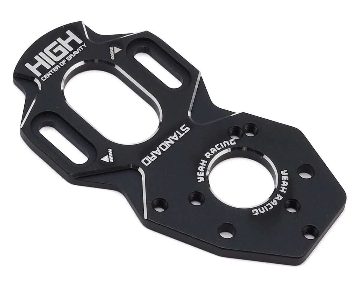 Yeah Racing Yokomo YD-2 Aluminum High CG Motor Mount Plate (Black)