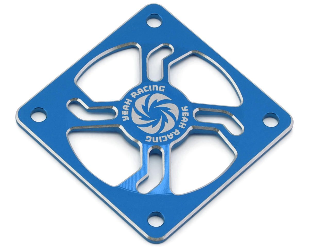 Yeah Racing Aluminum 40mm Fan Protector (Blue)