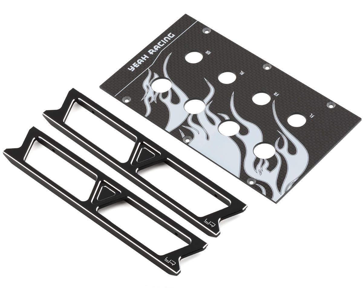 Yeah Racing 1/10 On-Road Aluminum &amp; Carbon Multi-Function Car Stand (Black)