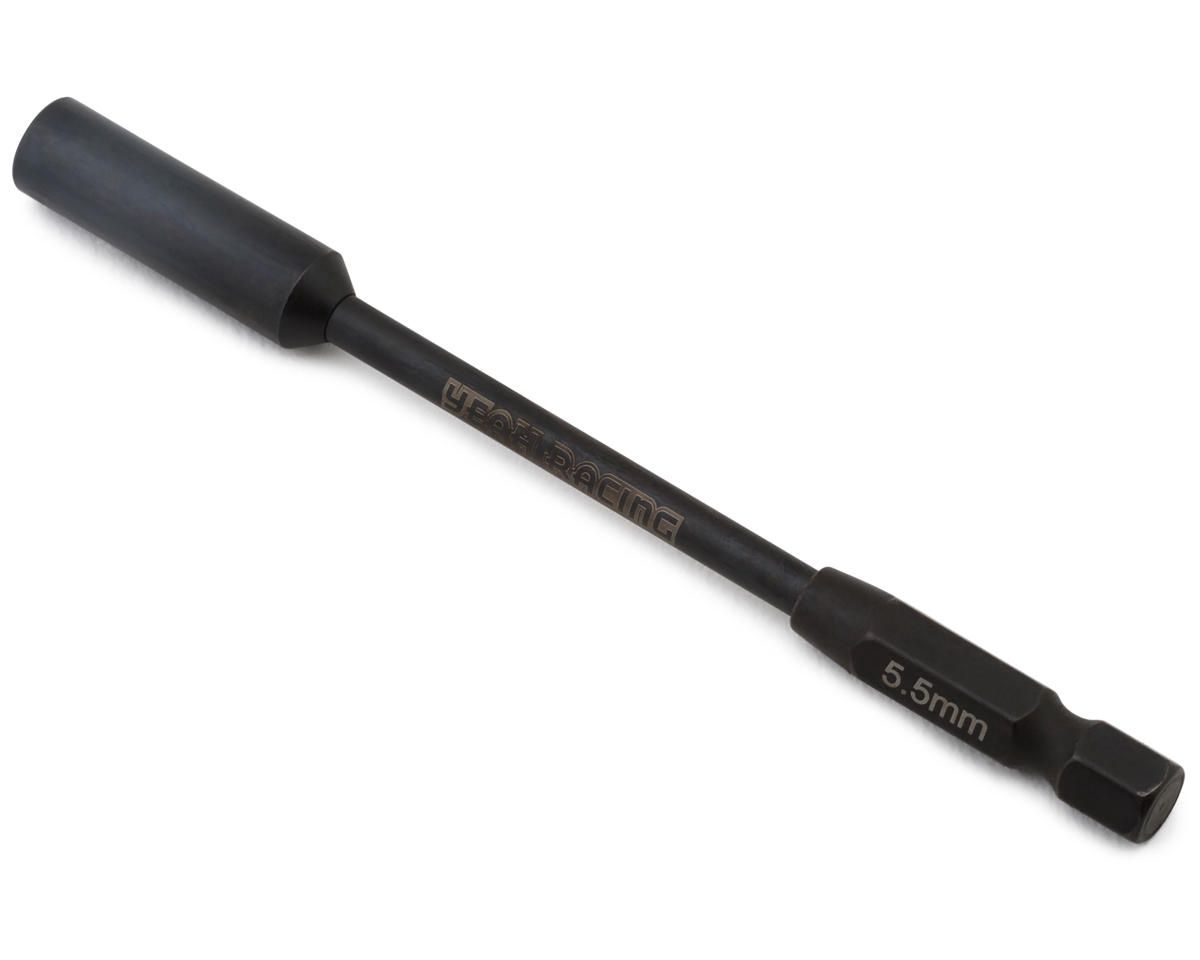 Yeah Racing HD Steel Power Tip Lock Nut Driver Bit (Nano Titanium Coating)