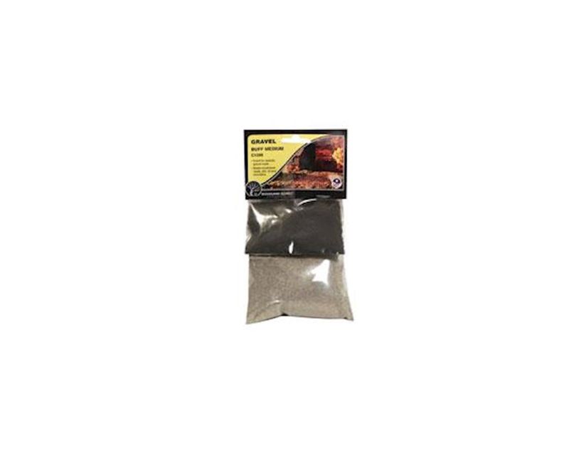 Woodland Scenics Coarse Gravel, Buff