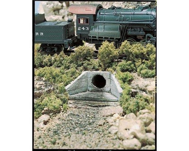 WOOC1162, Woodland Scenics N Culvert, Concrete (2)