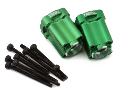 Treal Hobby LosiÔøΩ Mini LMT 7075 Aluminum Rear Hub Axle Mounts (0ÔøΩ)-2