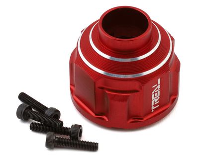 Treal Hobby Aluminum Differential Housing Case for Traxxas XRT (Red)