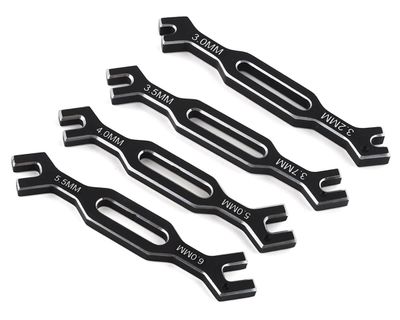 ProTek RC Aluminum Turnbuckle Wrench Set (3, 3.2, 3.5, 3.7, 4, 5, 5.5 &amp; 6mm)