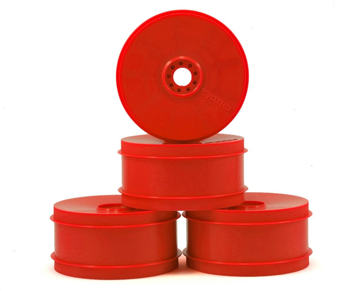 Kyosho MP9 TKI4 1/8 Off Road Dish Wheels (Red) (4)