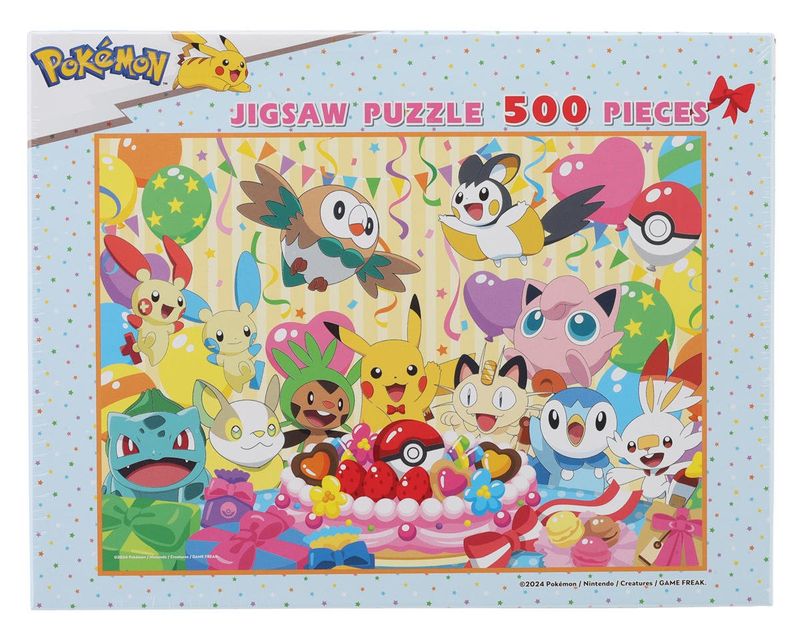 ENSKY PUZZLES &quot;PokÔøΩmonÔøΩ&quot; Let&#39;s Eat Together! Celebration Cake Jigsaw Puzzle
