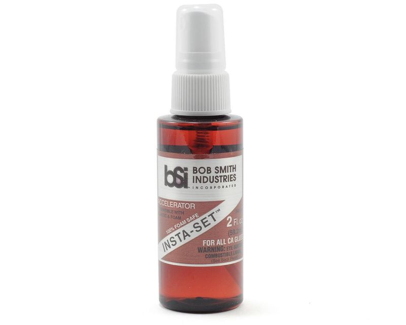 BSI151, Bob Smith Industries INSTA-SET Foam Safe Accelerator Pump Spray (2oz)