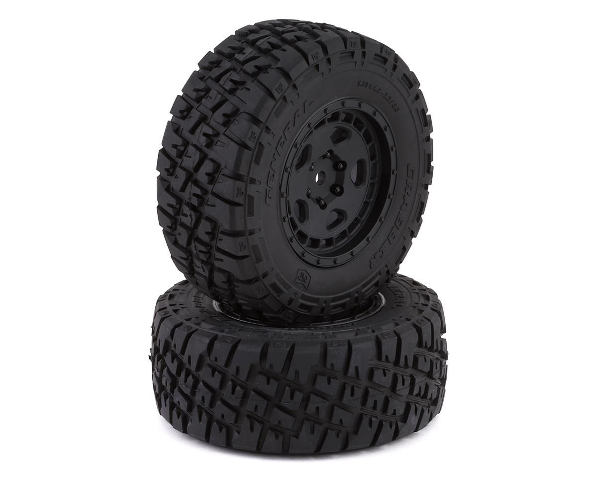 Team Associated Pro4 SC10 Pre-Mounted Off-Road Tires w/Fifteen52 Wheels (Black)
