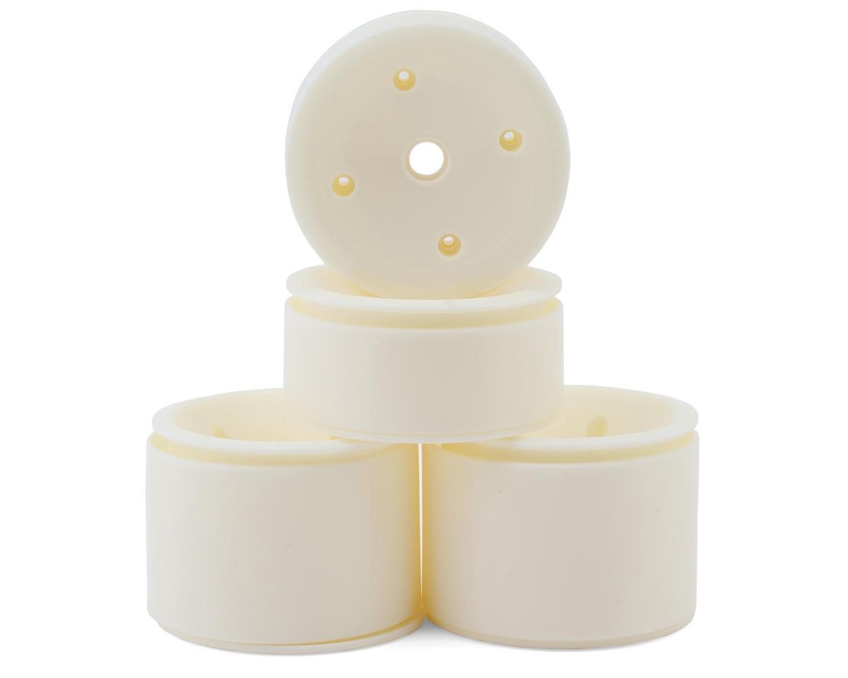 Team Associated RC10T "3-Piece" Front &amp; Rear Wheels Set (White)