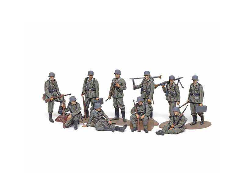 TAM32602, Tamiya 1/48 WWII Wehrmacht Infantry Set