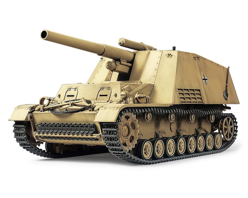 Tamiya German Howitzer Hummel Heavy 1/35 Model Tank Kit (Late)