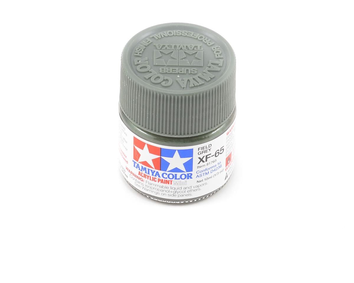 Tamiya XF-65 Flat Field Grey Acrylic Paint (10ml)
