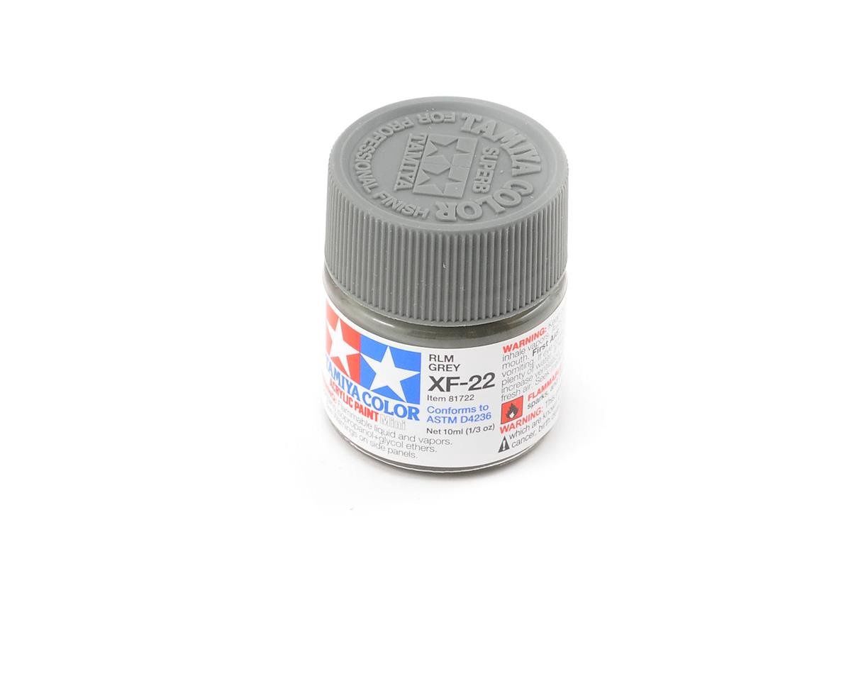 Tamiya XF-22 RLM Flat Grey Acrylic Paint (10ml)