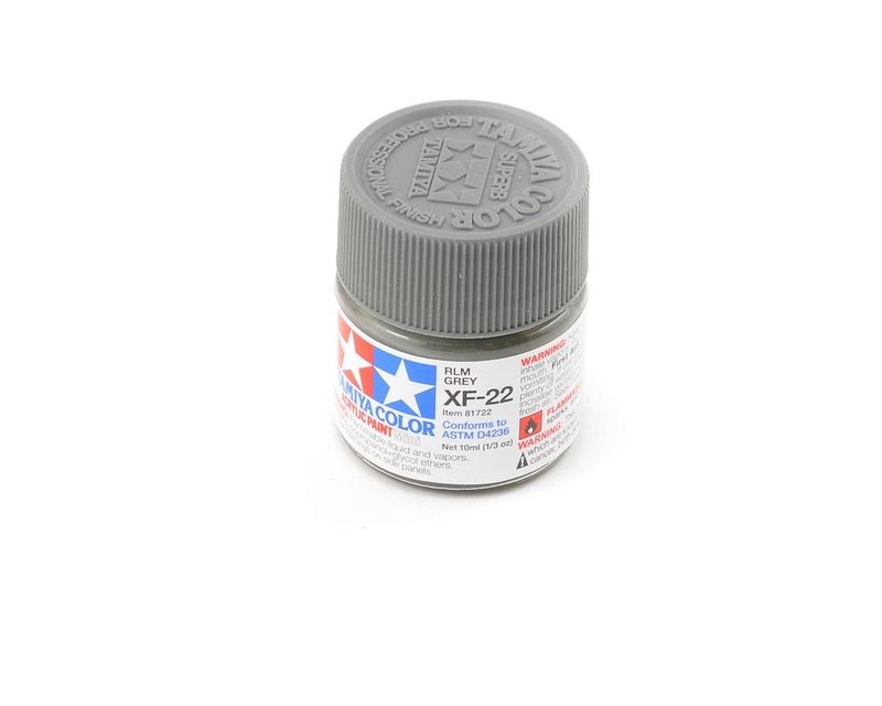 Tamiya XF-22 RLM Flat Grey Acrylic Paint (10ml)