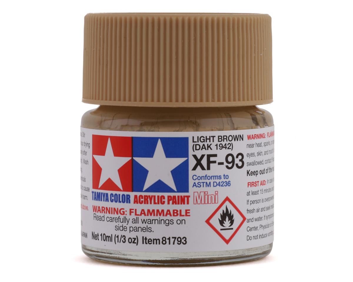 Tamiya XF-93 Light Brown DAK 1942 Acrylic Paint (10ml)