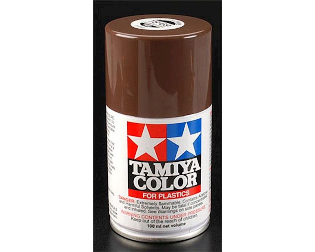 TAM85069, Tamiya TS-69 Linoleum Deck Brown Lacquer Spray Paint (100ml)