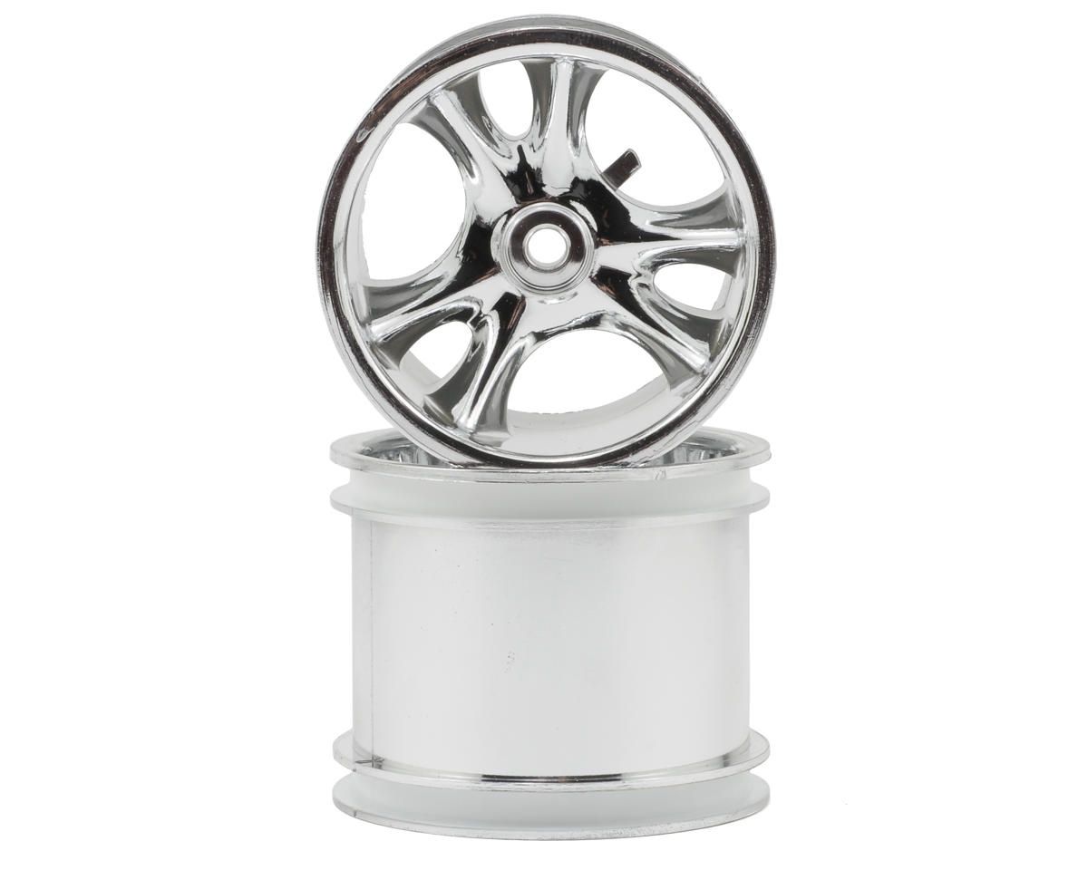 RPM 12mm Hex &quot;Clawz 6-Spoke&quot; Rear Wheels for Traxxas Electric Chassis