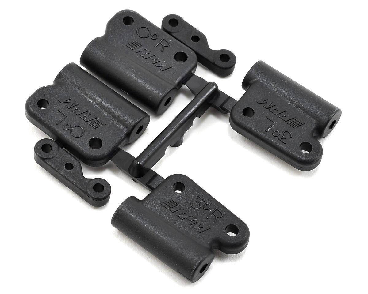 RPM 0 &amp; 3 Hybrid Gearbox Rear Mount Set for Traxxas 2WD Chassis