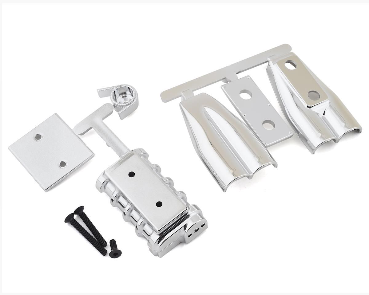 RPM "Shotgun Style" Mock Intake &amp; Blower Set (Chrome)