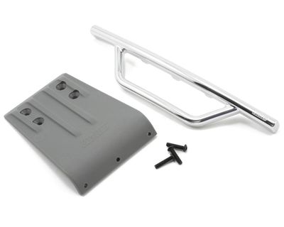 RPM Front Bumper &amp; Skid Plate for Traxxas Slash (Chrome)