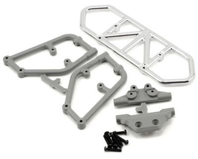 RPM Rear Bumper for Traxxas Slash 4x4 (Chrome)