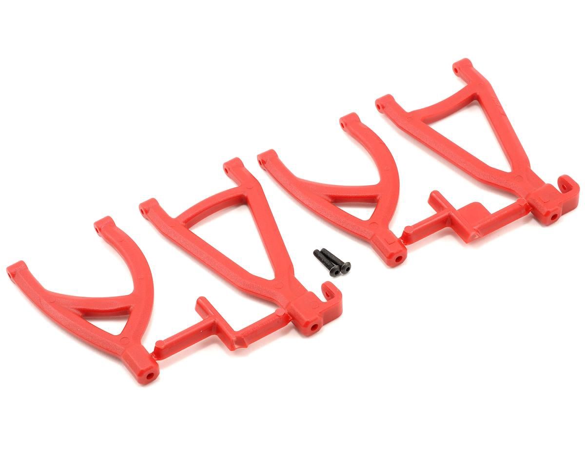 RPM Rear Upper &amp; Lower A-Arms for Traxxas 1/16 E-Revo (Red)