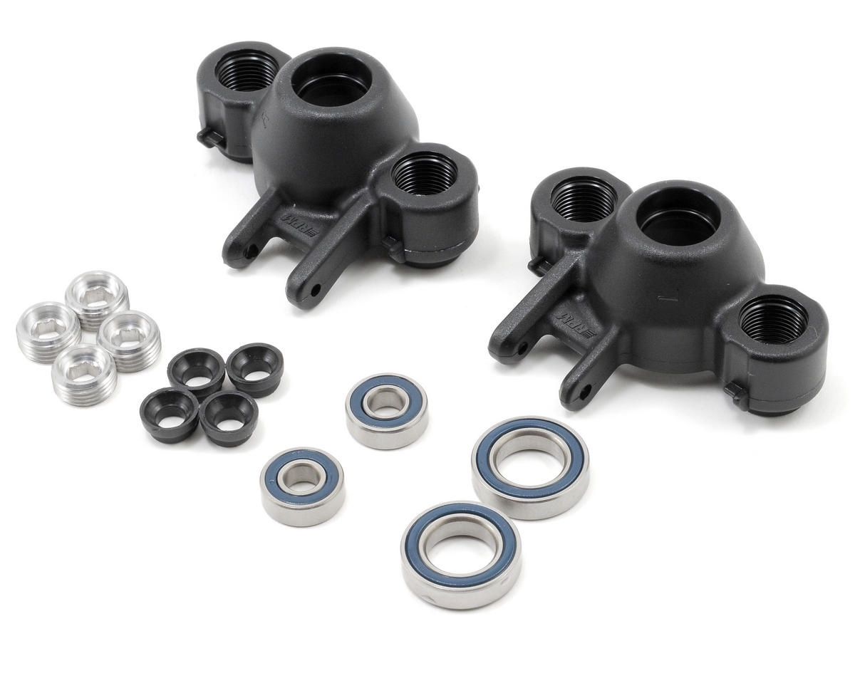 RPM Axle Carriers &amp; Oversized Bearings for Traxxas Revo/Slayer (Black) (2)