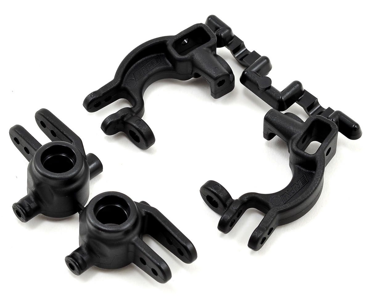 RPM Caster &amp; Spindle Block Set for Traxxas 4x4