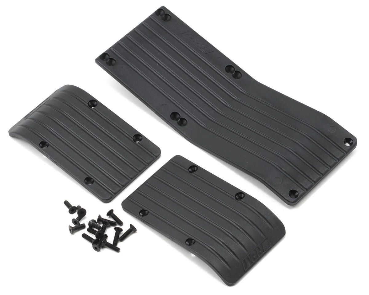 RPM 3-Piece Skid Plate for Traxxas T-Maxx 3.3/E-Maxx (Black)