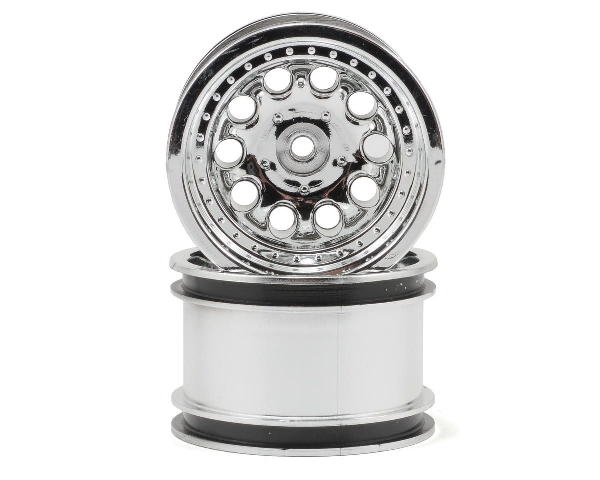 RPM Revolver 2.2&quot; Rock Crawler Wheels (2) (Chrome) (Wide Wheelbase)