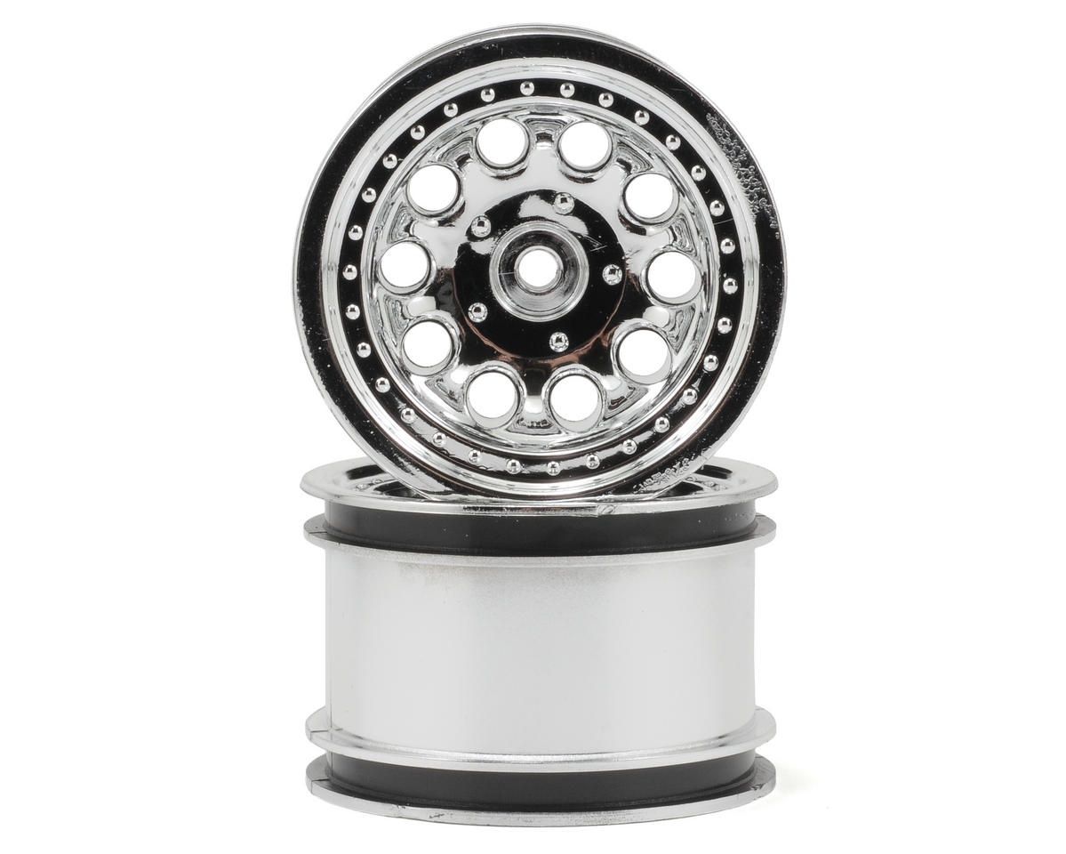 RPM Revolver 2.2&quot; Rock Crawler Wheels (2) (Chrome) (Narrow Wheelbase)