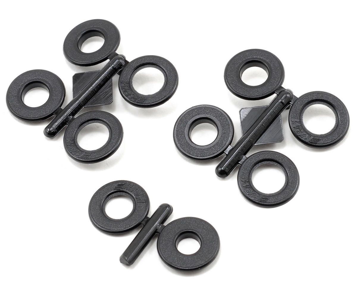 RPM 1/4&quot; Snap-Tite Body Savers for Traxxas Nitro Slash (Black) (5)