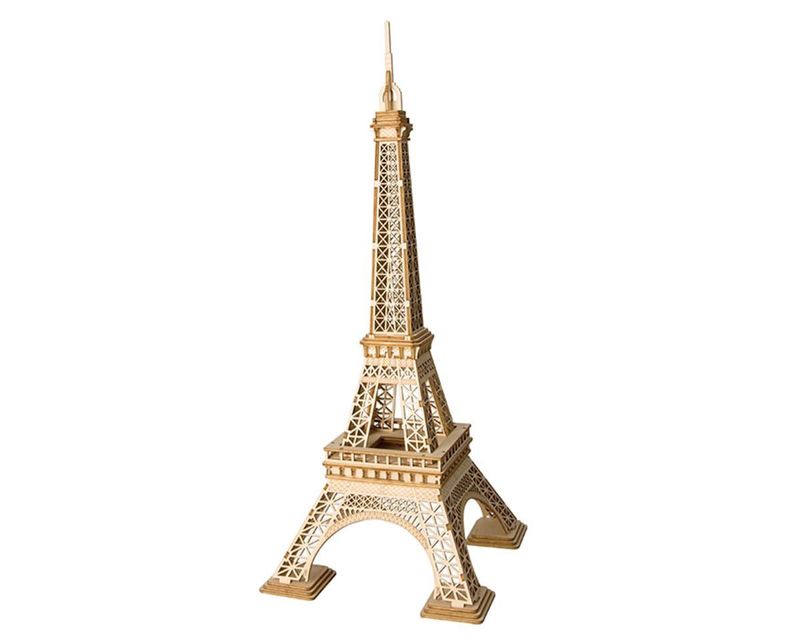ROETG501, Robotime Classic 3D Wood Puzzles; Eiffel Tower