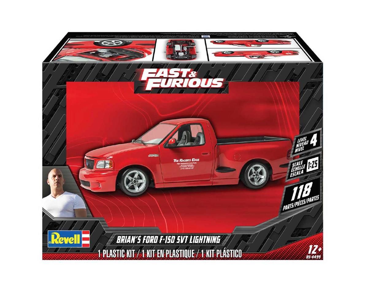Revell 1/25 Fast &amp; Furious Ford F-150 SVT Lightning Model Kit (Unpainted)