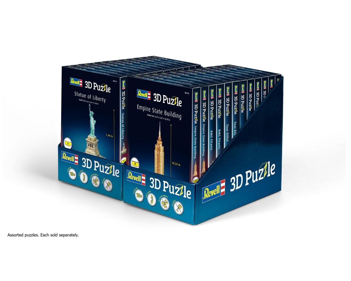 Revell Mini 3D Interlocking Foam Piece Puzzle Collection