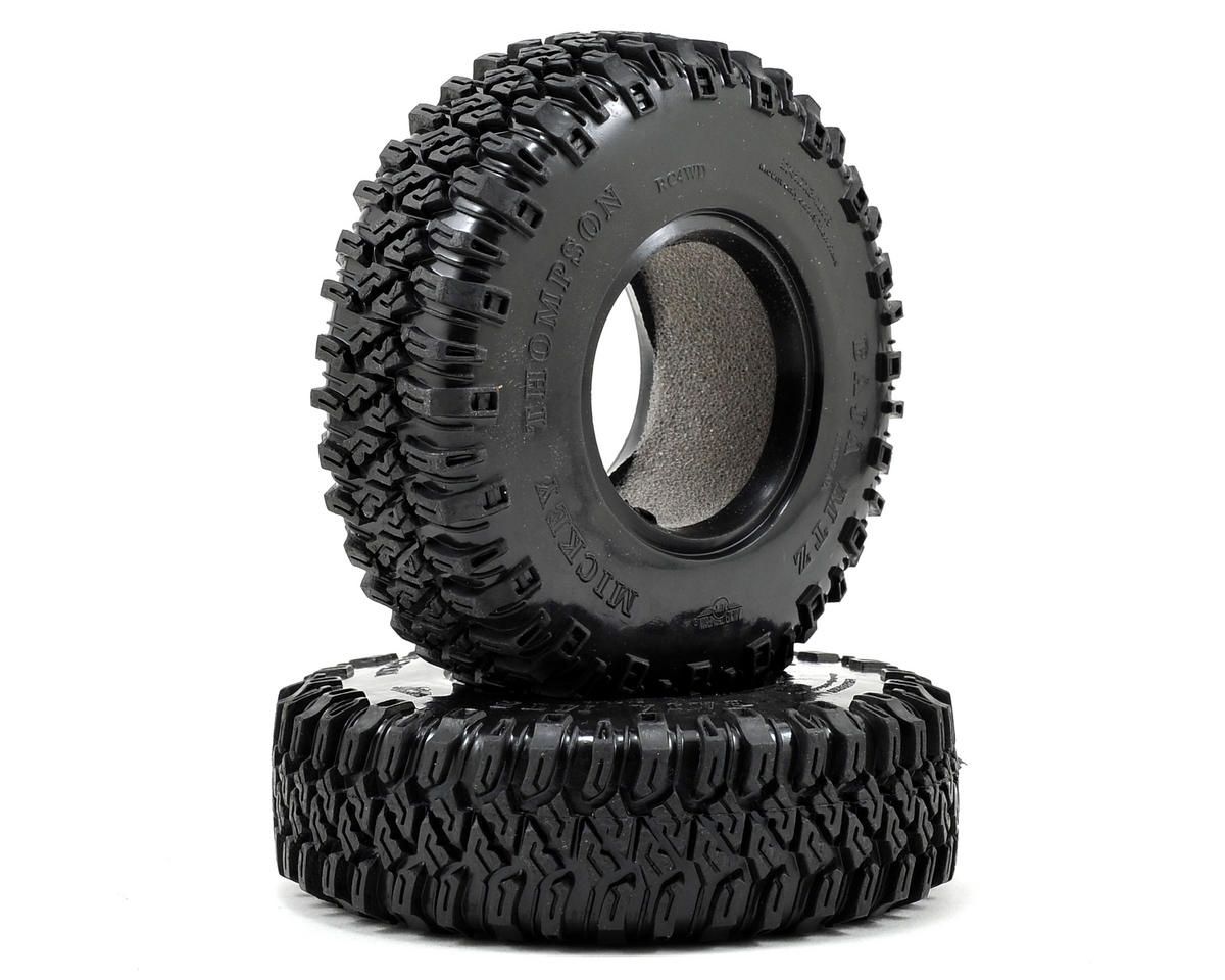 RC4WD Mickey Thompson Baja MTZ 1.9&quot; Scale Rock Crawler Tires (2) (X2)