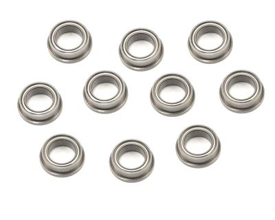 ProTek RC 1/4x3/8x1/8&quot; Metal Shielded Flanged &quot;Speed&quot; Bearing (10)