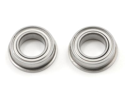 ProTek RC 8x14x4mm Ceramic Metal Shielded Flanged &quot;Speed&quot; Bearing (2)