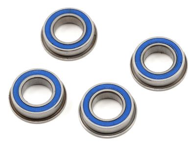 ProTek RC 8x14x4mm Rubber Sealed Flanged &quot;Speed&quot; Bearing (4)