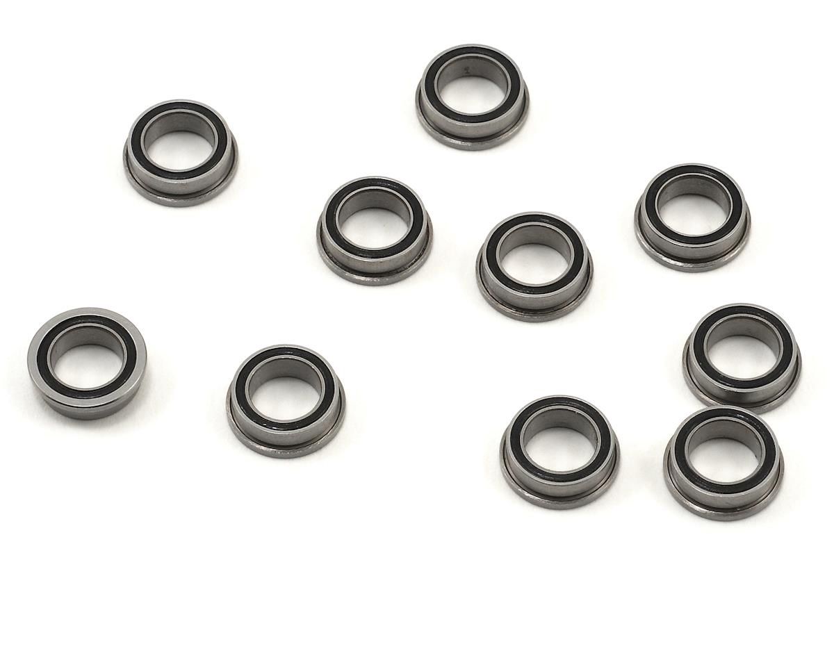 ProTek RC 1/4x3/8x1/8&quot; Rubber Shielded Flanged &quot;Speed&quot; Bearing (10)